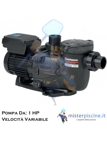 POMPA MAX FLO XL VSTD DI HAYWARD A VELOCITA' VARIABILE CON TIMER DIGITALE - VERSIONE DA - 1 HP